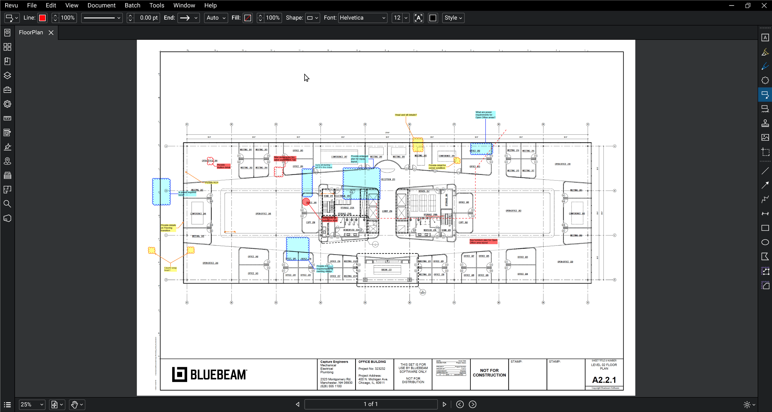 Bluebeam’s Revu interface enables collaboration on blueprints for buildings Bluebeam’s Revu interface enables collaboration on blueprints for buildings