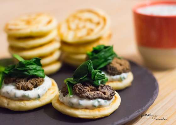 Blinis vegan