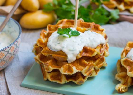 Gaufres à la pomme de terre