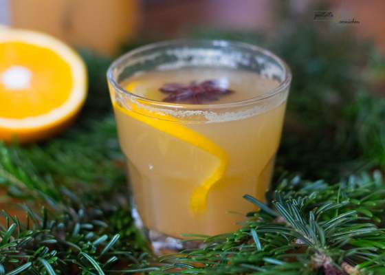 Jus de pomme chaud aux épices