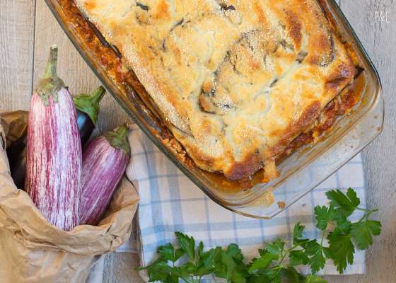 Moussaka grecque vegan