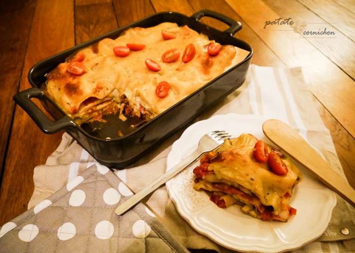 Lasagnes vegan aux légumes