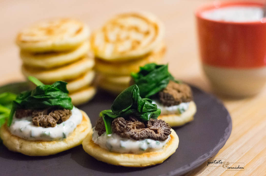 Blinis vegan