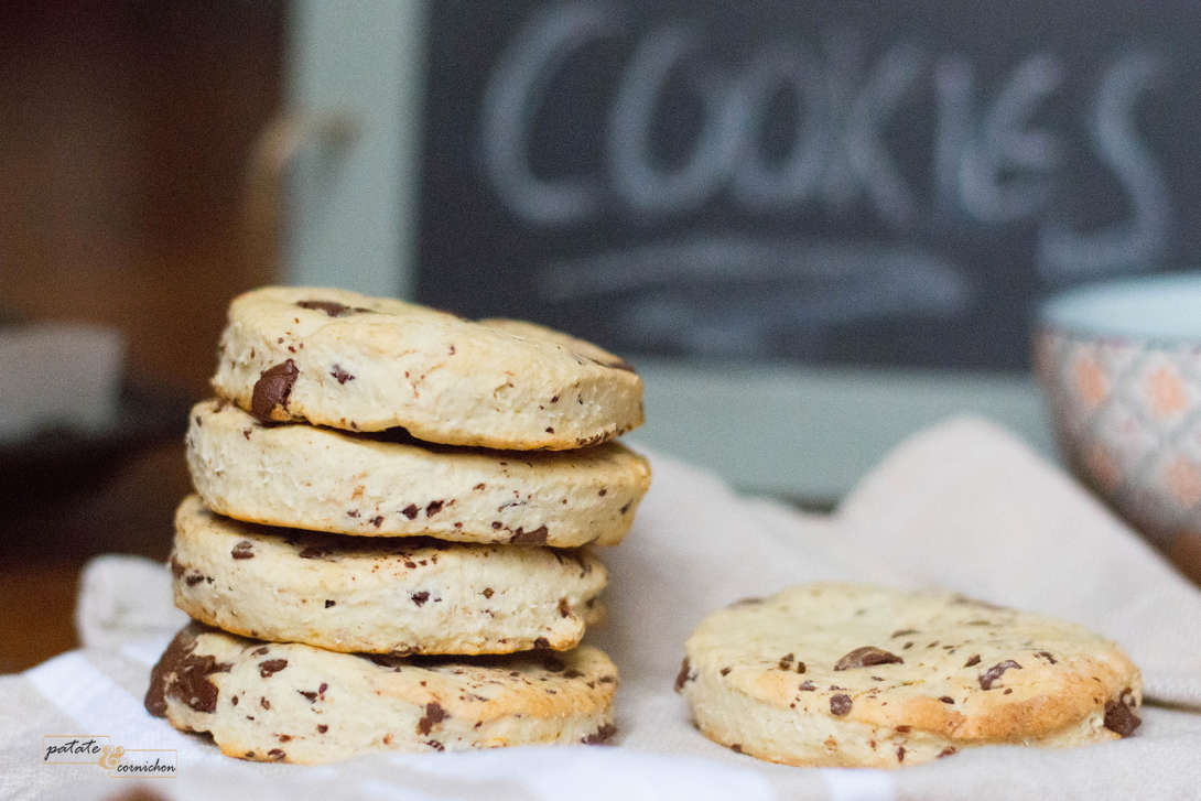 Cookies vegan chocolat-banane