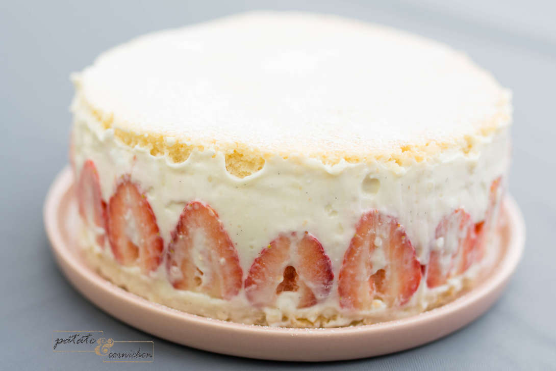 Fraisier vegan