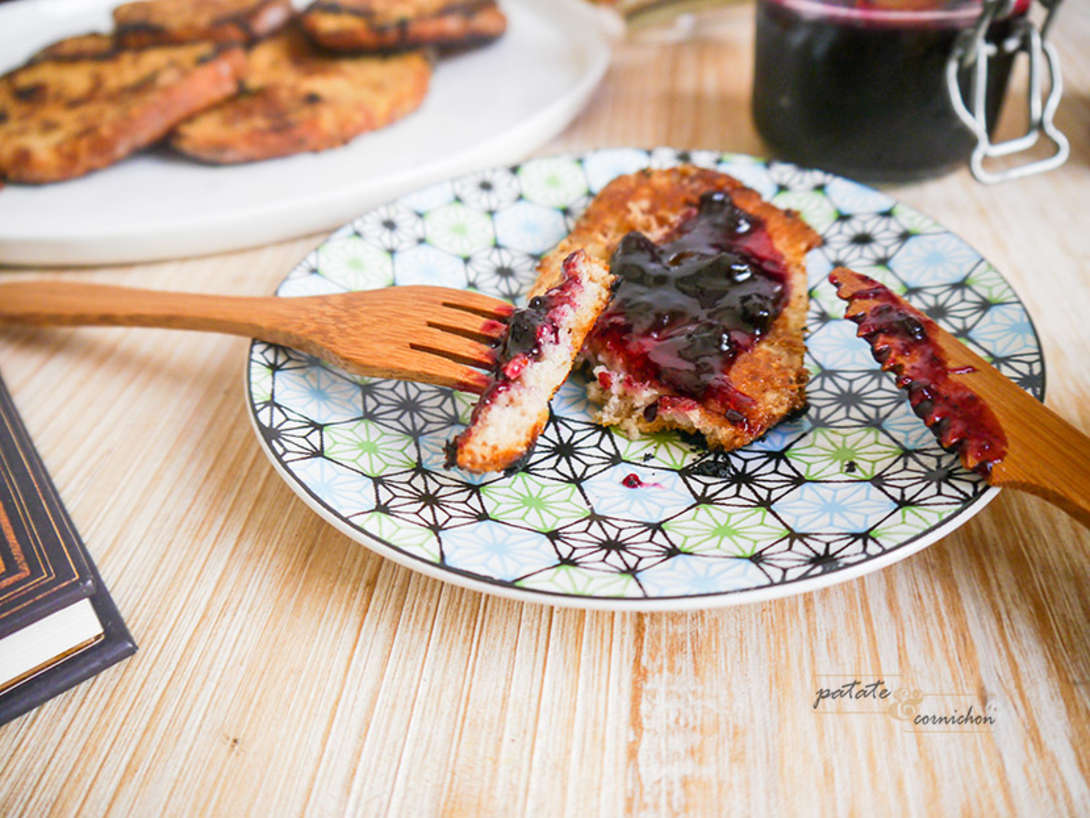 Pain perdu vegan aux 4 épices
