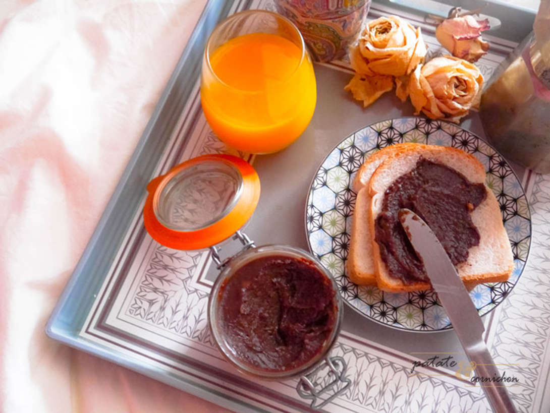Pâte à tartiner pralinée vegan
