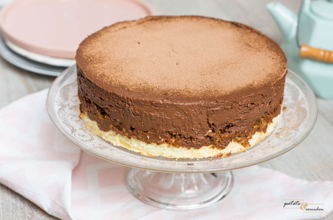 Royal au chocolat vegan