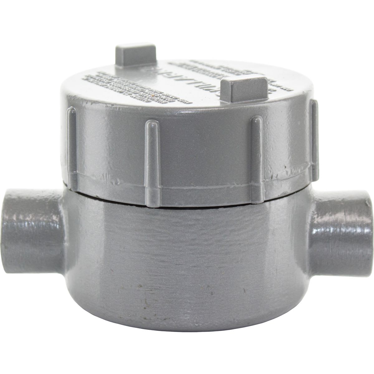 GECCT-1 | Caja Registro Redonda Serie GEC Aluminio Figura C | Conduit 1/2" | Killark