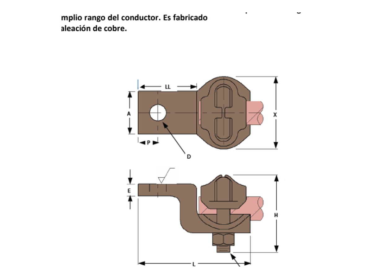AZ | Terminal tipo AZ para conductor eléctrico