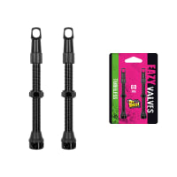 Valvole Tubeless DR.BIKE Lunghezza: 60mm Filettata in Alluminio Nero