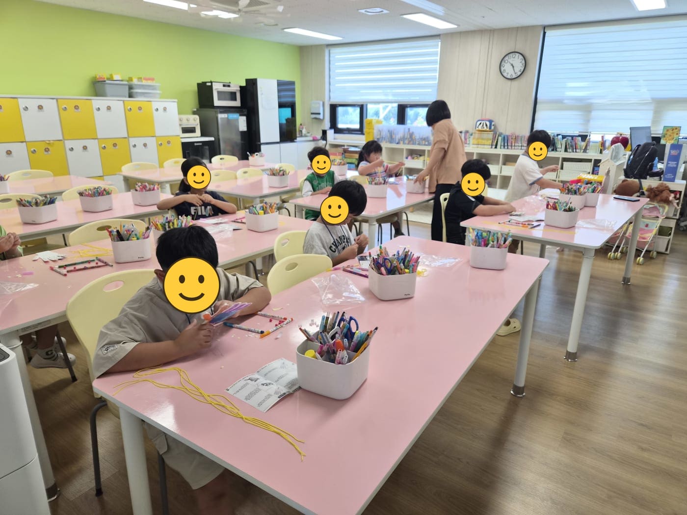 논산 이화초 종이 관절 로봇팔 만들기 수업