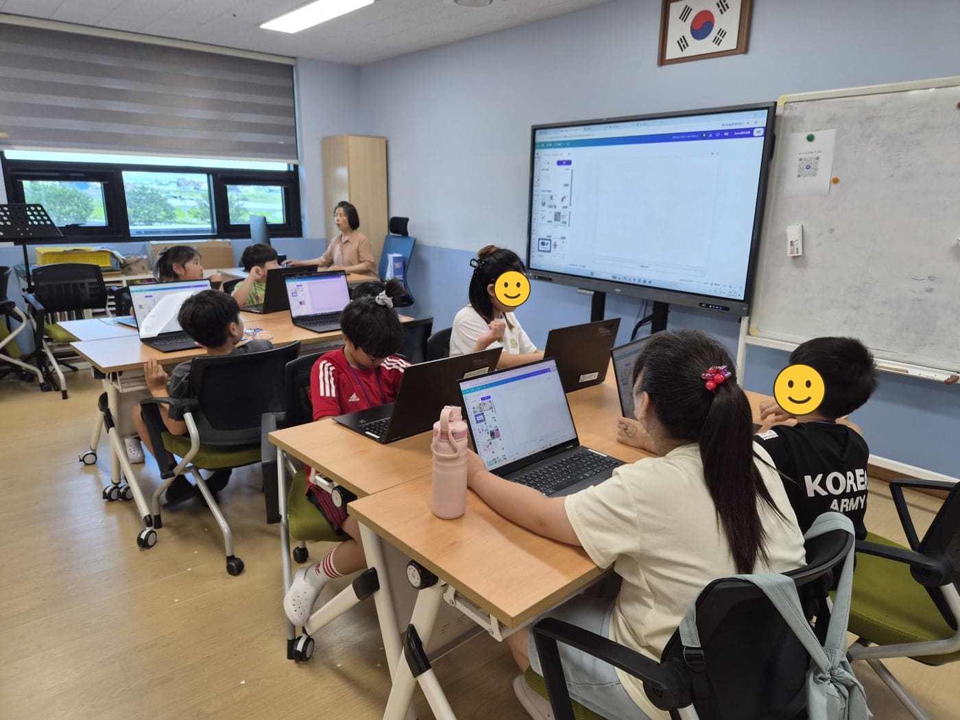 논산 이화초 인공지능 그래픽 수업