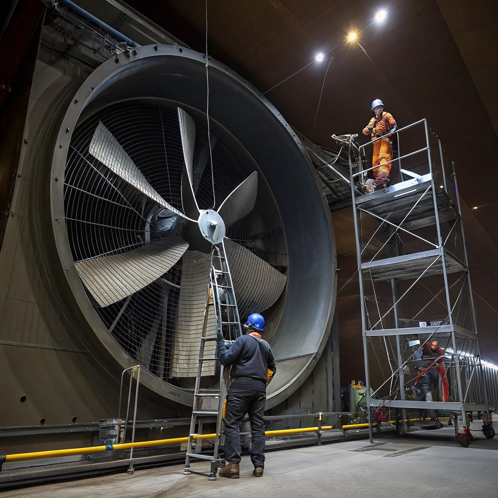 대형 송풍기 제작