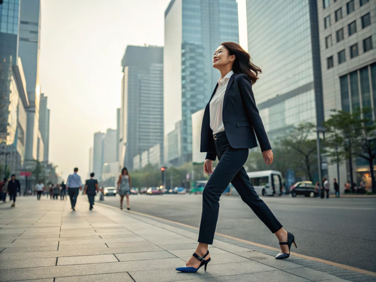 기능성 발꿈치 깔창 walking