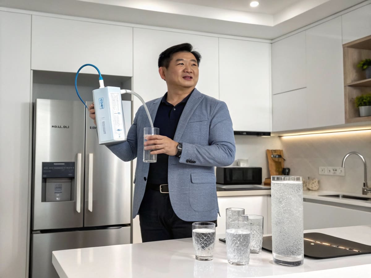 Alkaline ionizer water purifier 