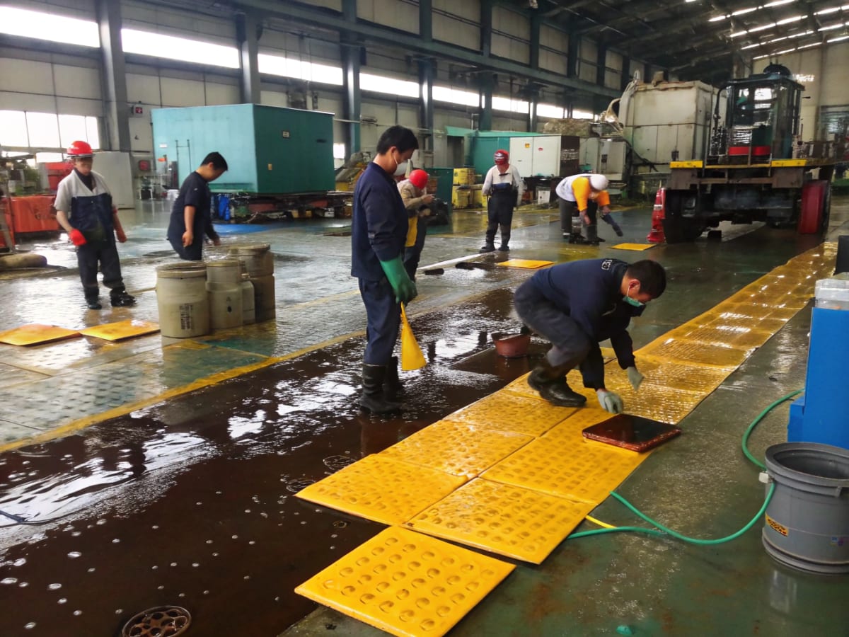 오일흡착재  oil