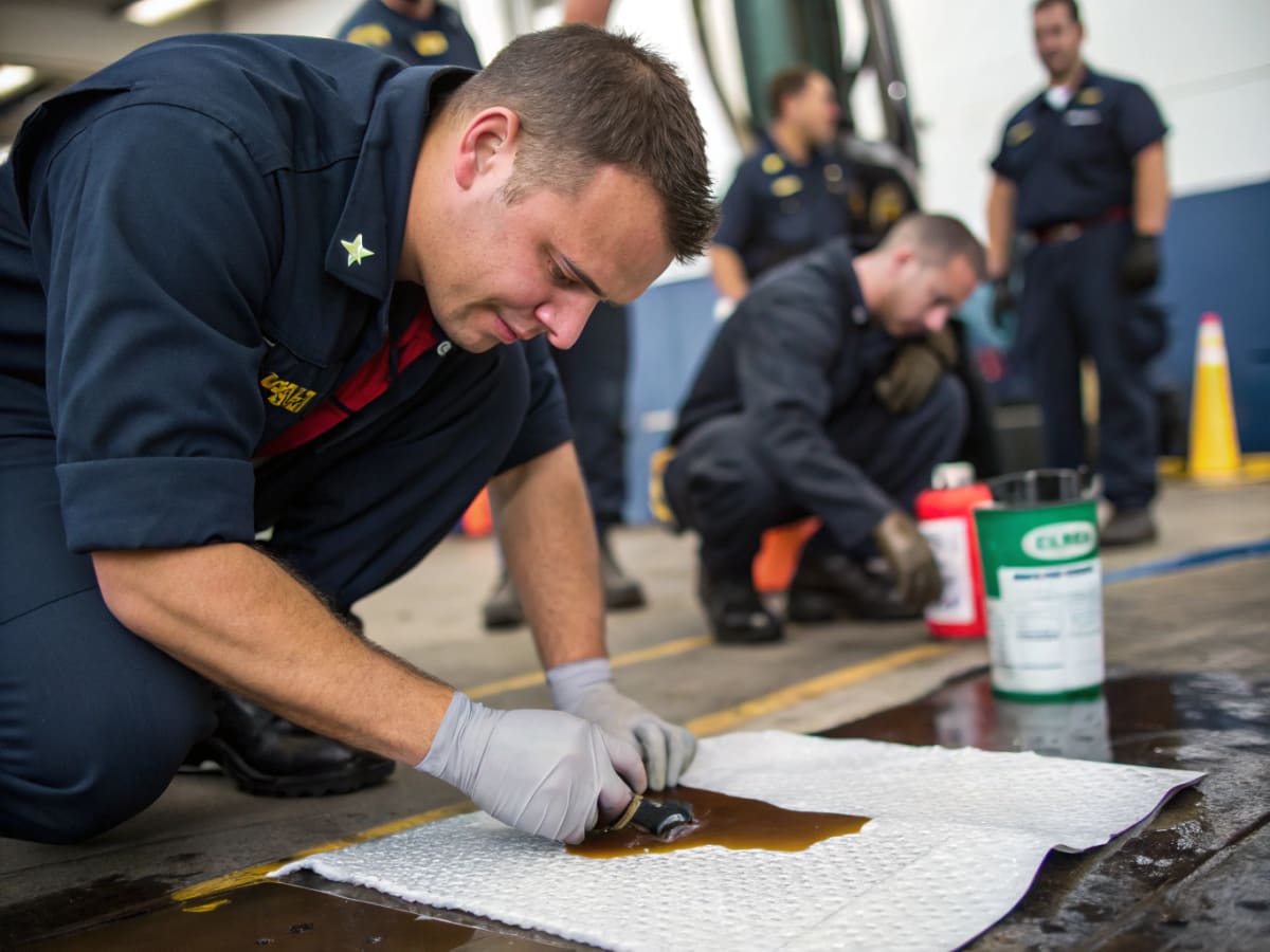 엠보싱형 유흡착재 패드 oil