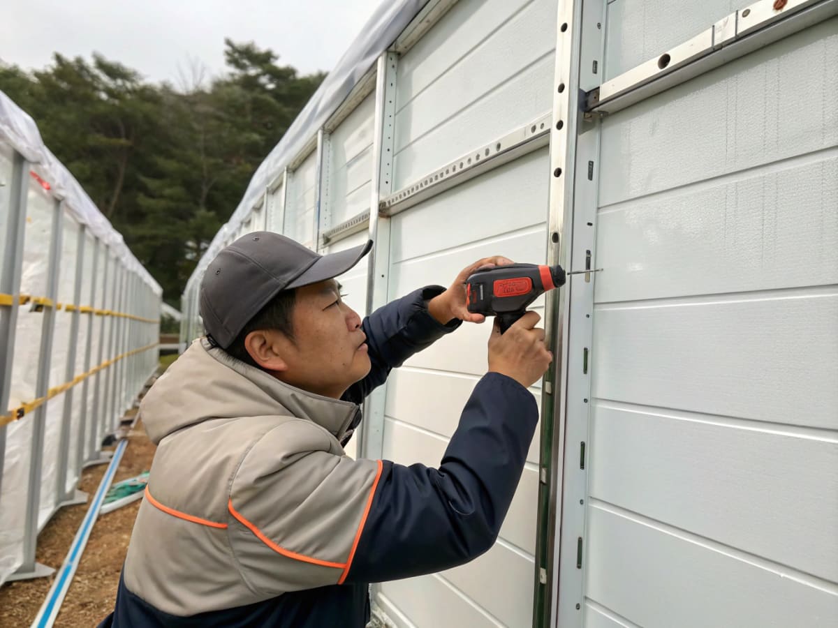 가설건축자재 pvc construction material