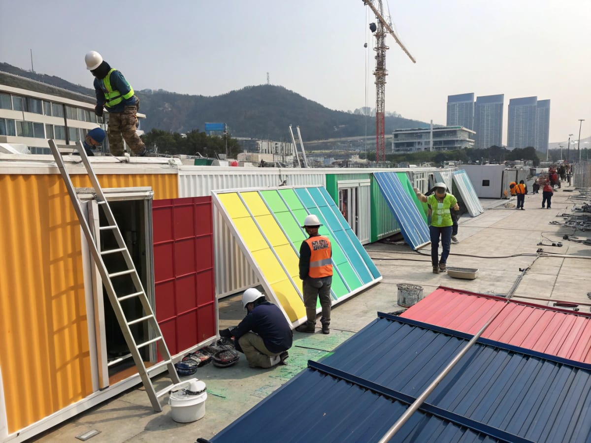 가설건축자재 pvc construction material