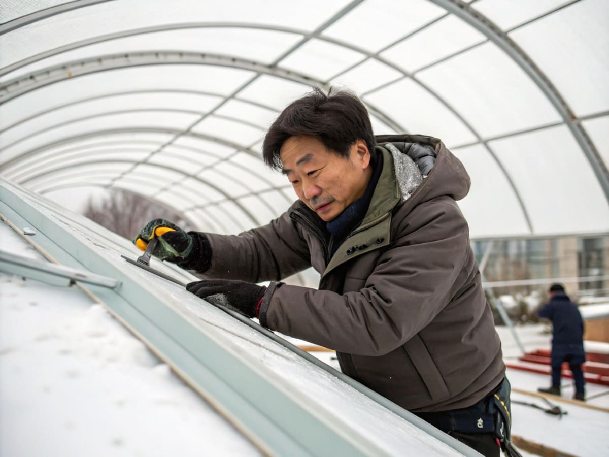 가설건축물시공 pvc construction material