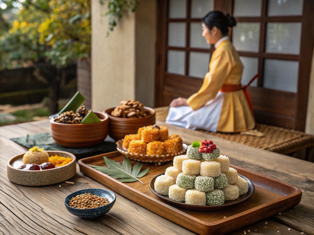 한산모시떡 Rice Cake