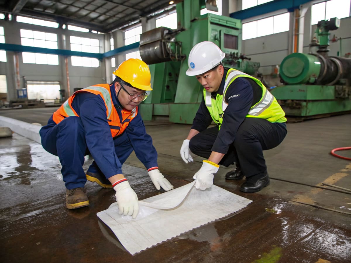 엠보싱형 유흡착재 패드 oil