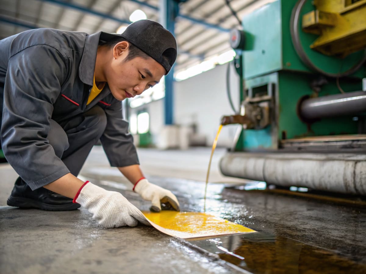 엠보싱형 유흡착재 패드 oil