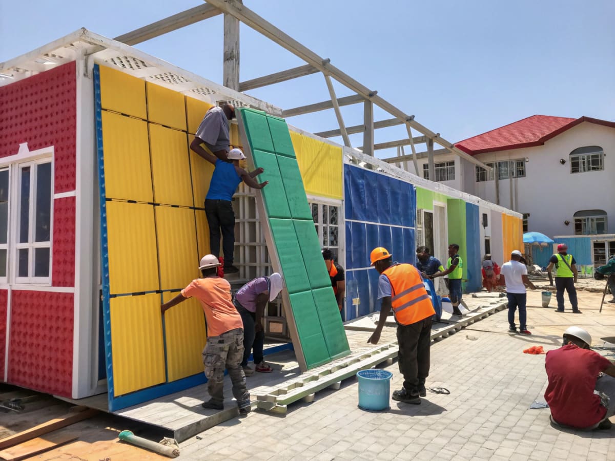 가설건축자재 pvc construction material