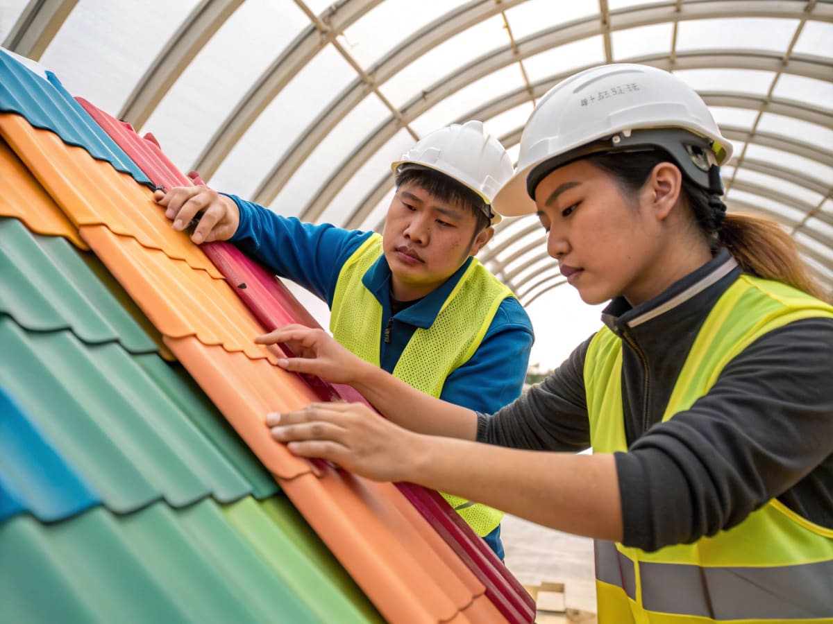 가설건축자재 pvc construction material