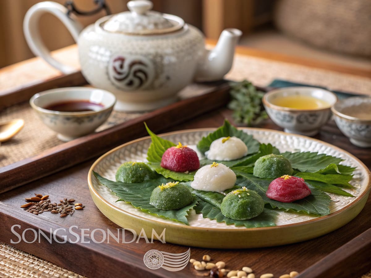 한산모시떡 Rice Cake