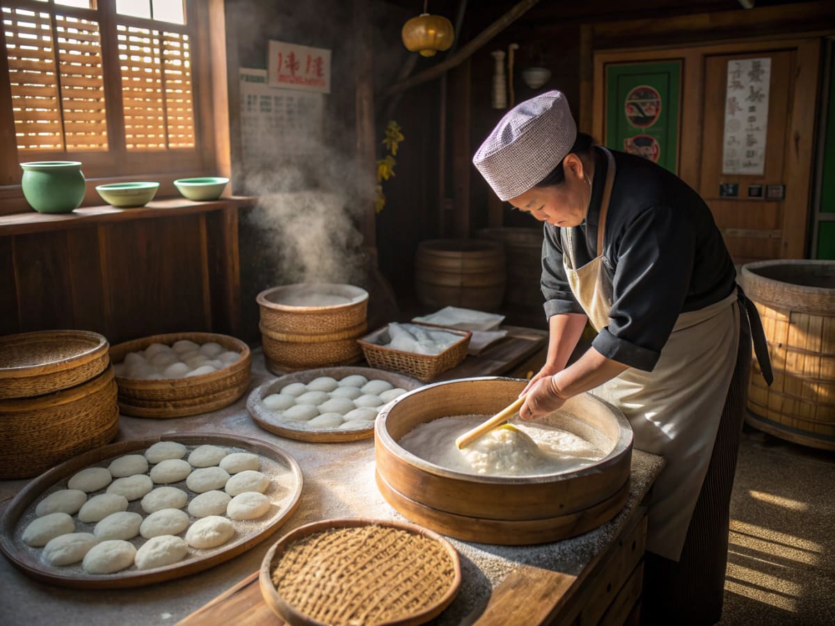 한산모시떡 Rice Cake