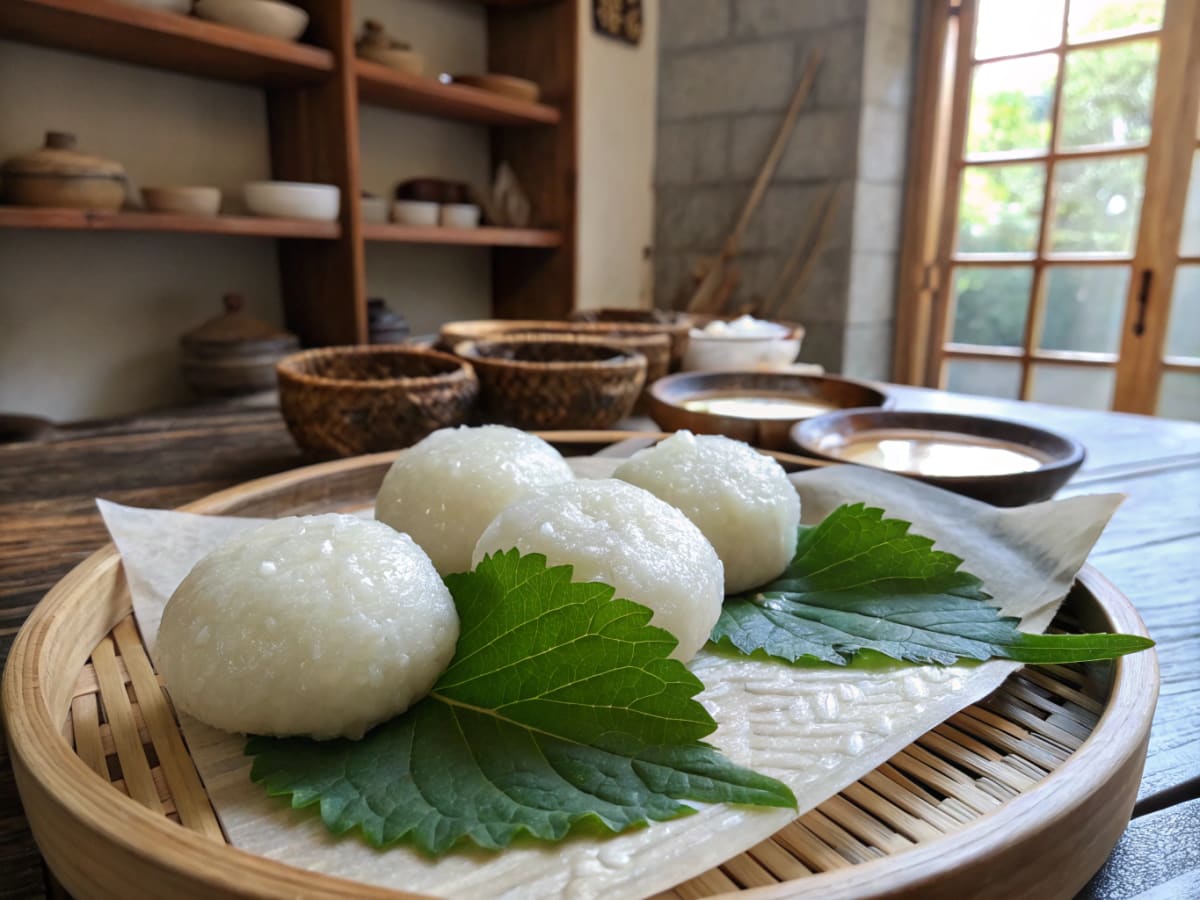한산모시떡 Rice Cake