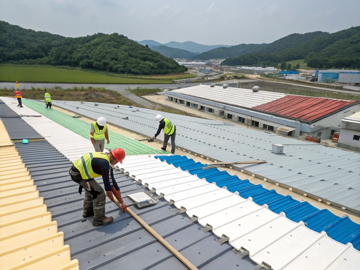 가설건축자재 pvc construction material