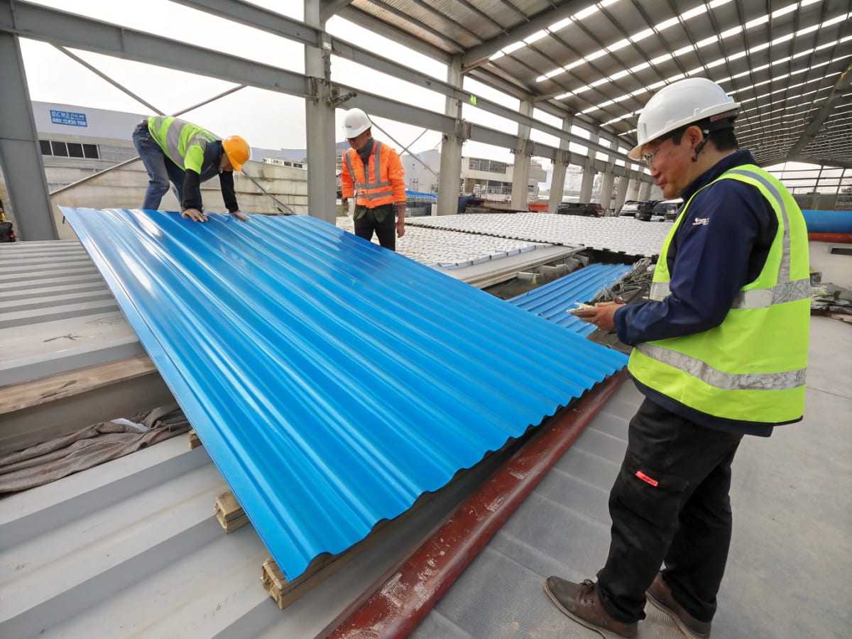 가설건축자재 pvc construction material