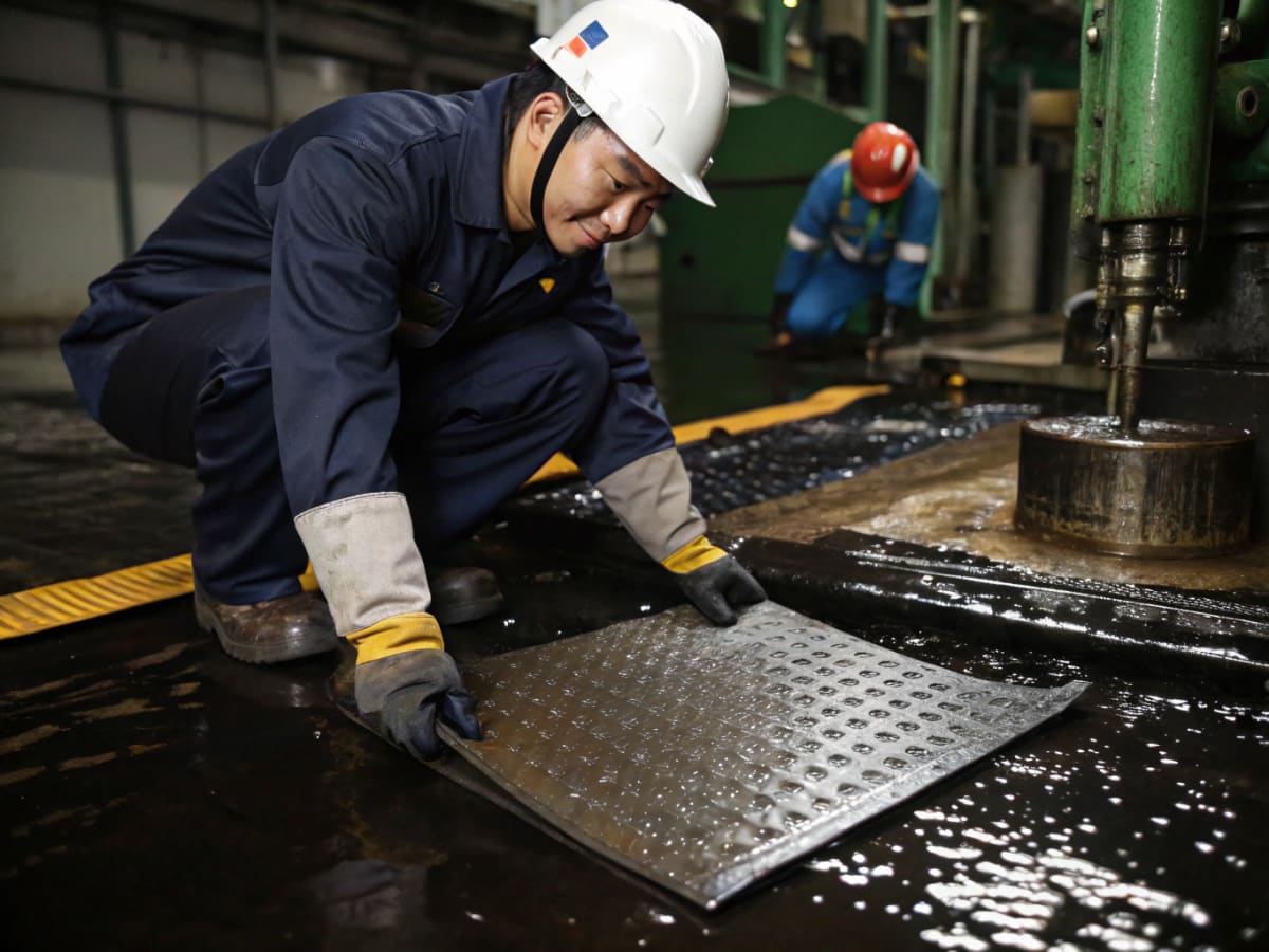 엠보싱형 유흡착재 패드 oil