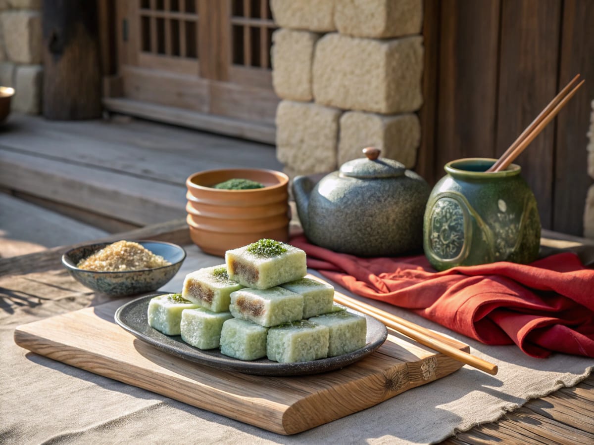 한산모시떡 Rice Cake