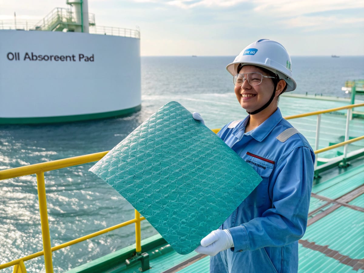 오일흡착재  oil