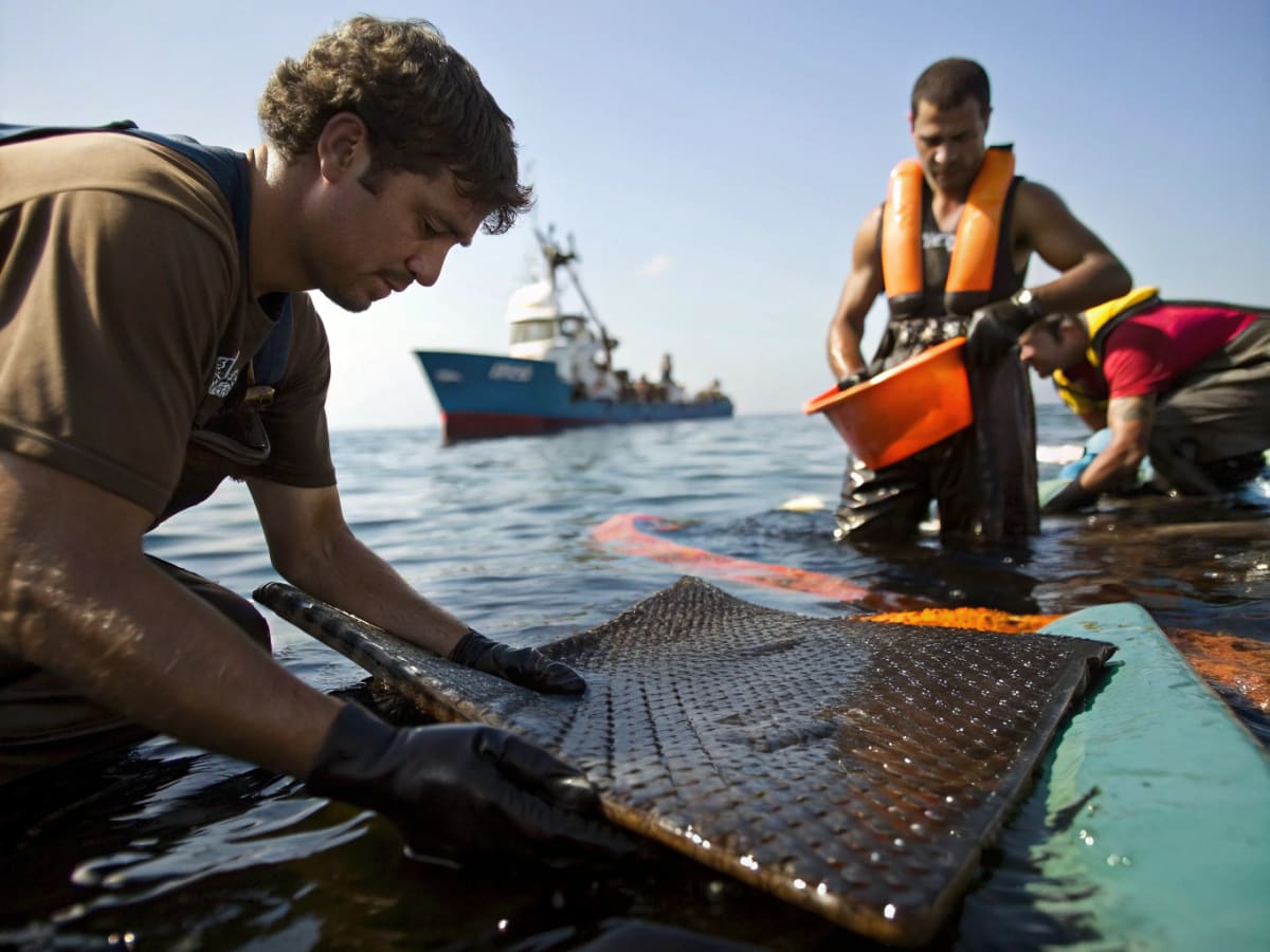 오일흡착재  oil