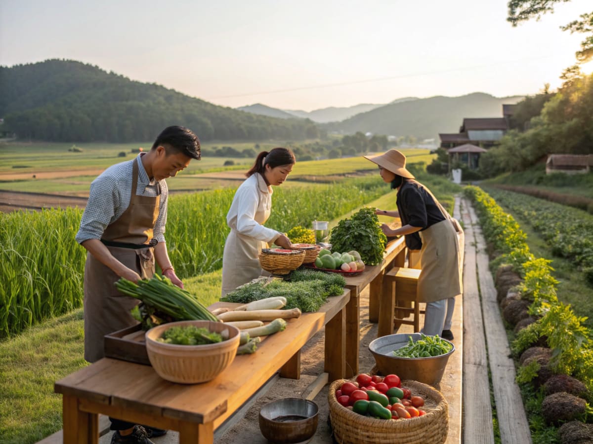 음식체험 country