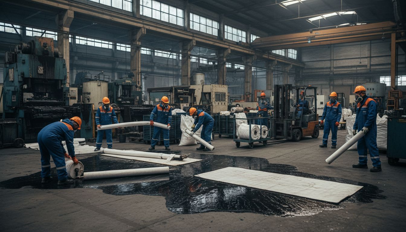 기름 유출 사고 현장, 4단계로 안전하게 대응하고 계신가요?