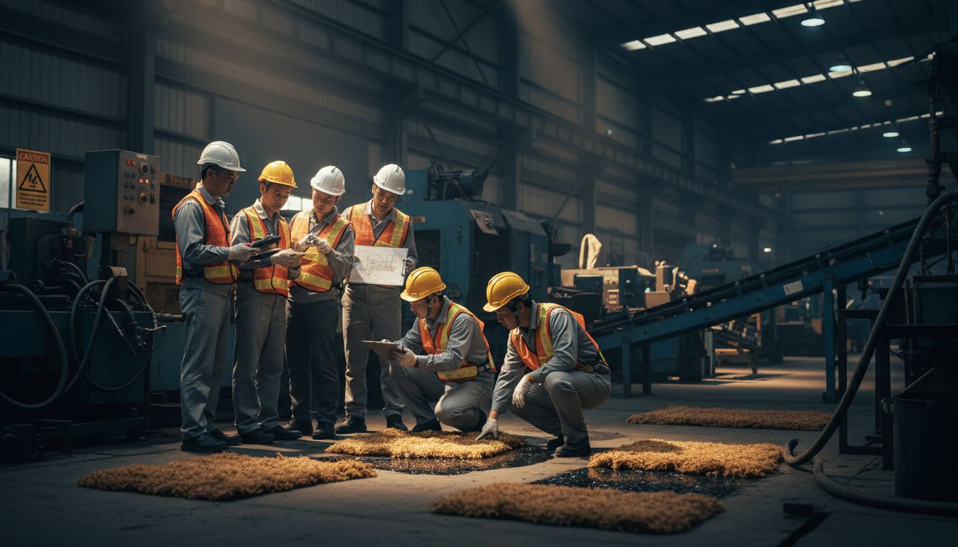 작업장 사고 예방, (주)부러바 유흡착재로 알아보는 5가지 핵심 체크리스트