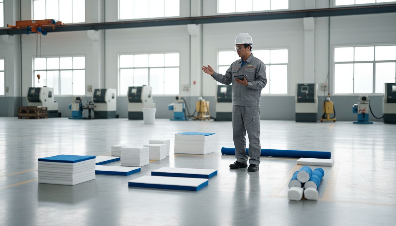 유흡착재 선택, (주)부러바와 함께 5가지 기준 순서대로 확인하기