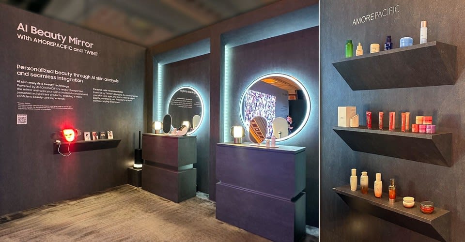 아모레퍼시픽, ‘AI 피부 분석 및 케어 솔루션’과 '메이크온 뷰티 디바이스' 선보여