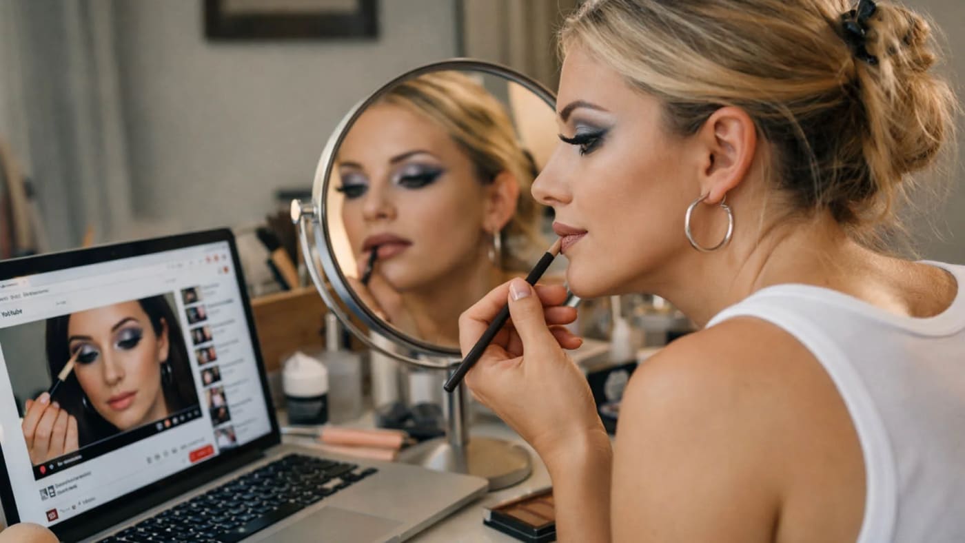 2026년 메이크업 트렌드: 올겨울, 차가운 느낌의 아이섀도, 초콜릿 립스틱, 그리고 90년대 스타일의 눈썹이 유행할 이유