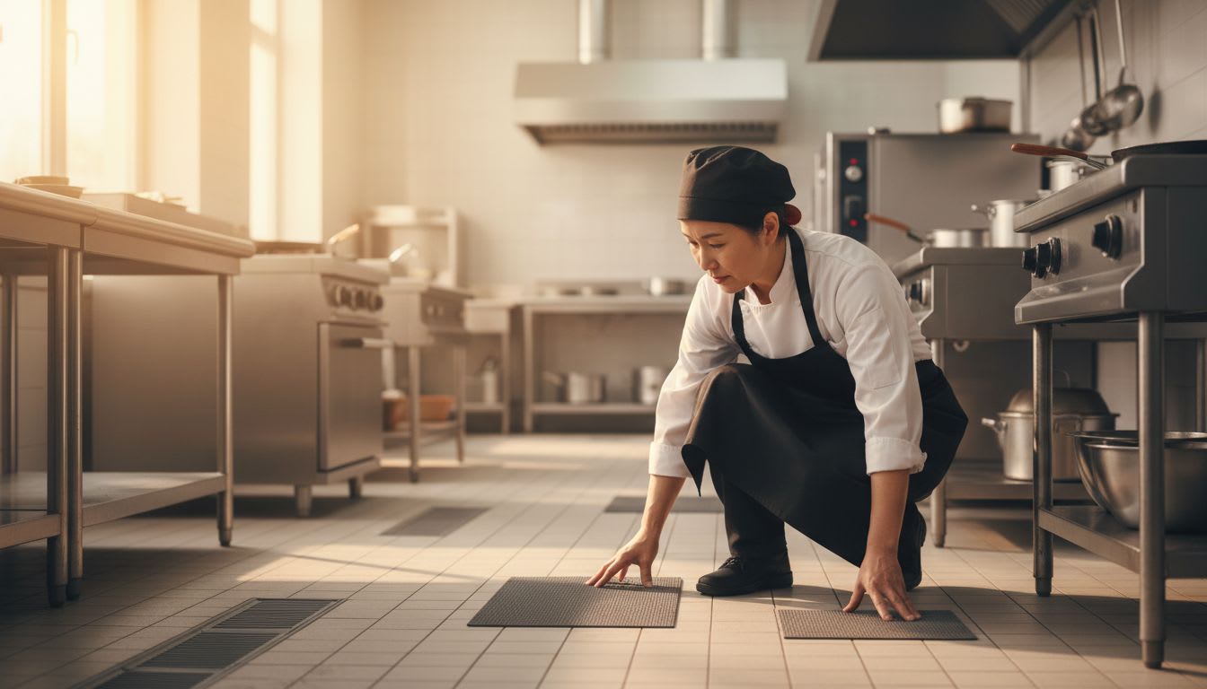 급식소 기름 미끄럼 사고, 3가지 예방 방법은 무엇일까요?