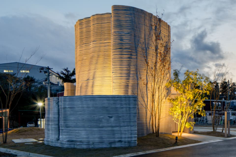 '지진 대국' 日 내진 기준도 넘었다…일본 최초 2층 3D 프린팅 주택 ‘오 하우스’ 탄생