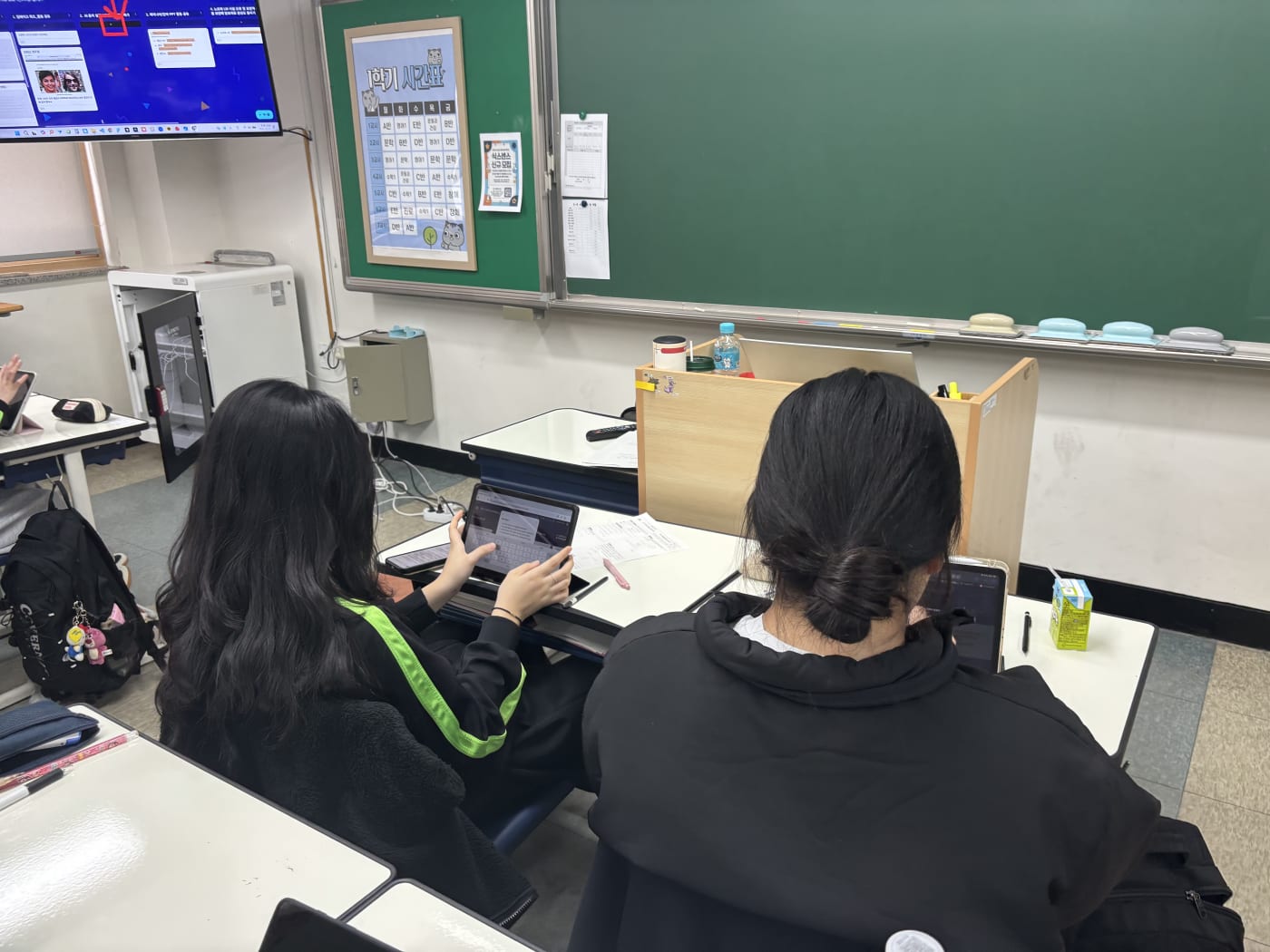 범박고등학교 학생들과 함께한 인공지능 교육 현장