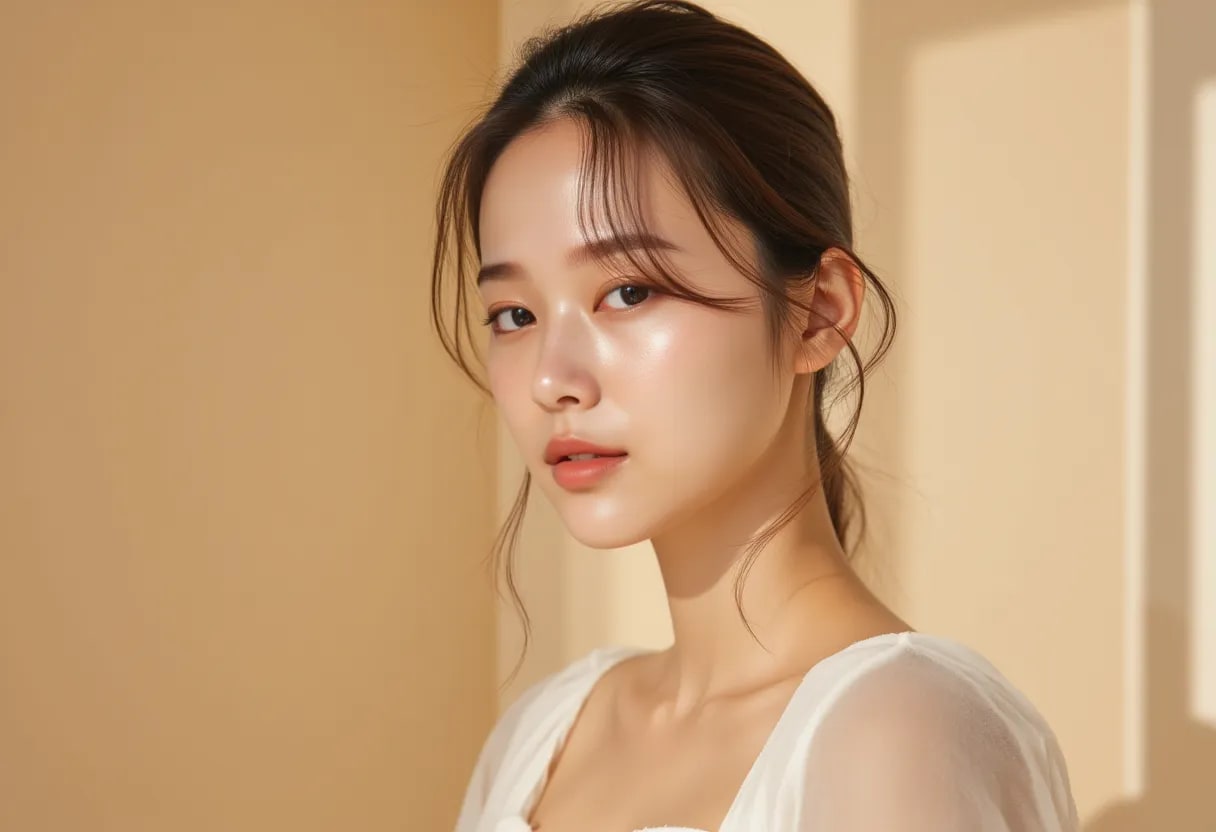 결점 없는 피부 표현