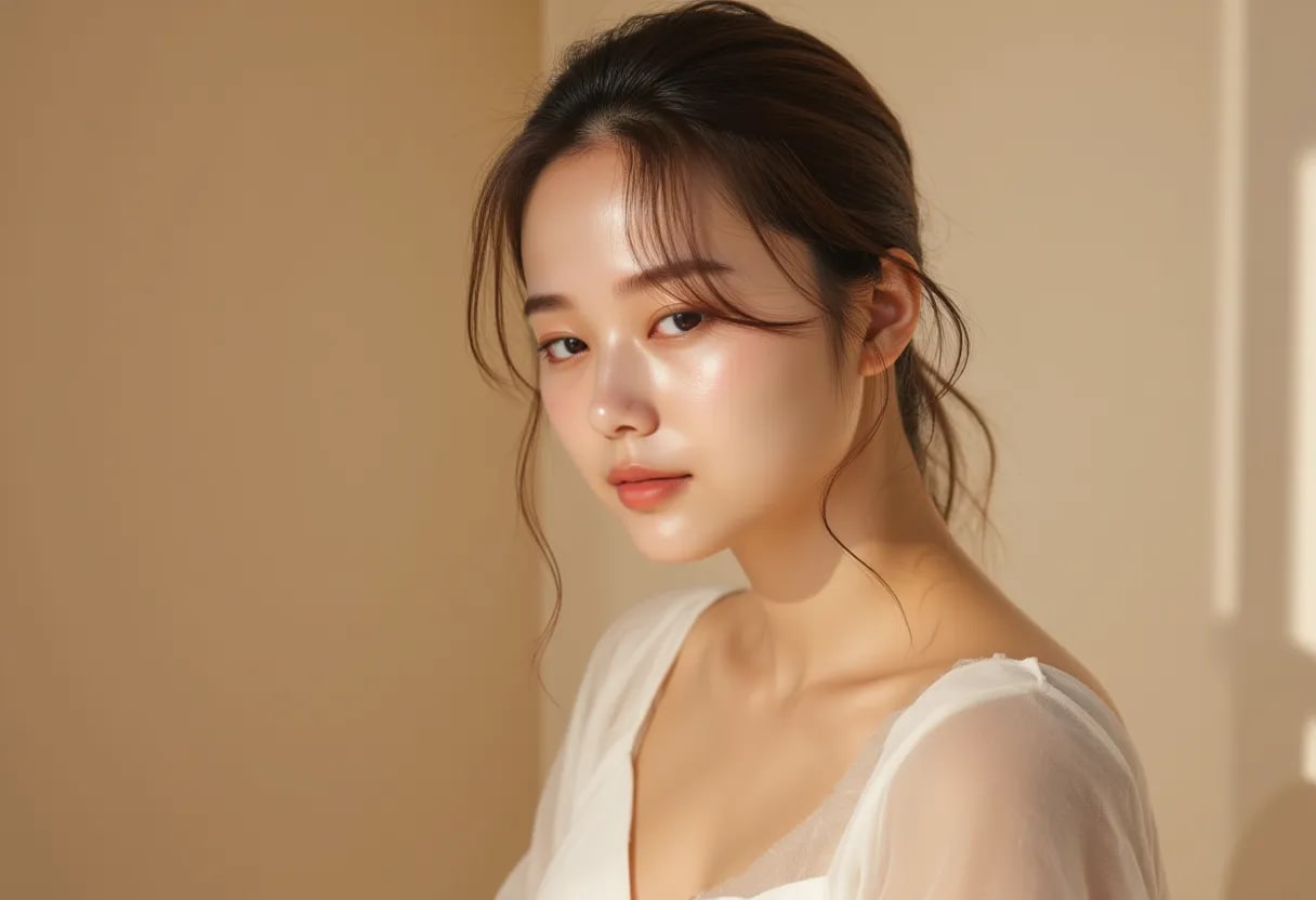 속건조 없는 은은한 광채